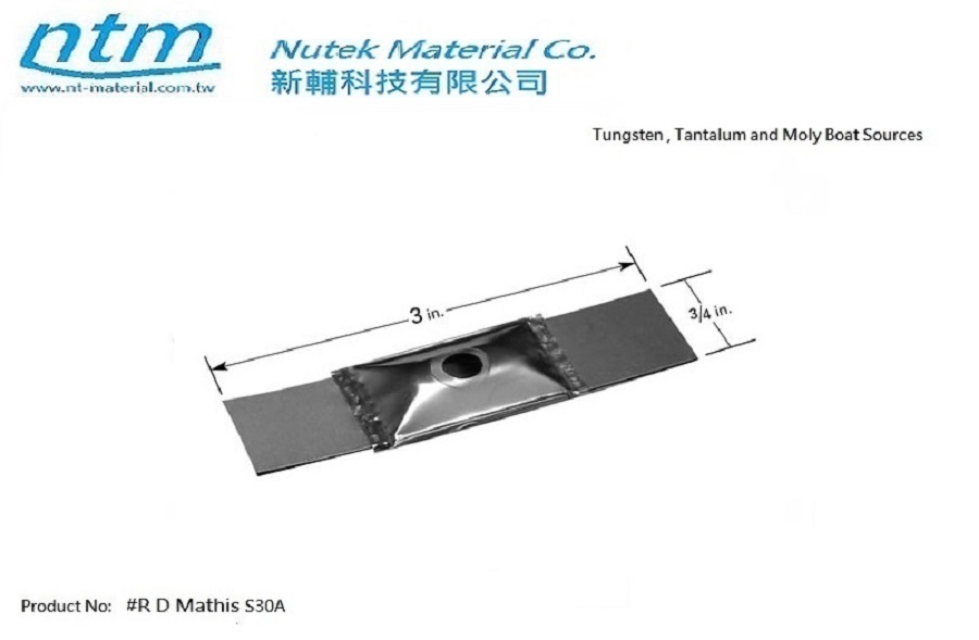Tungsten , Tantalum and Moly Boat Sources-S30A